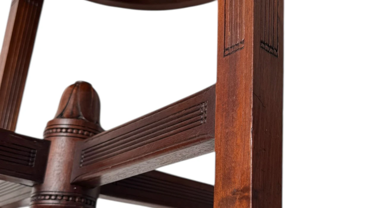 Arts & Crafts Side Table by Johann Georg van Caspel for H.F. Jansen & Zonen